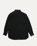 Hidden Placket Silk Blend Shirt