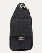 Felt Quilted Mini 25 Hobo Bag