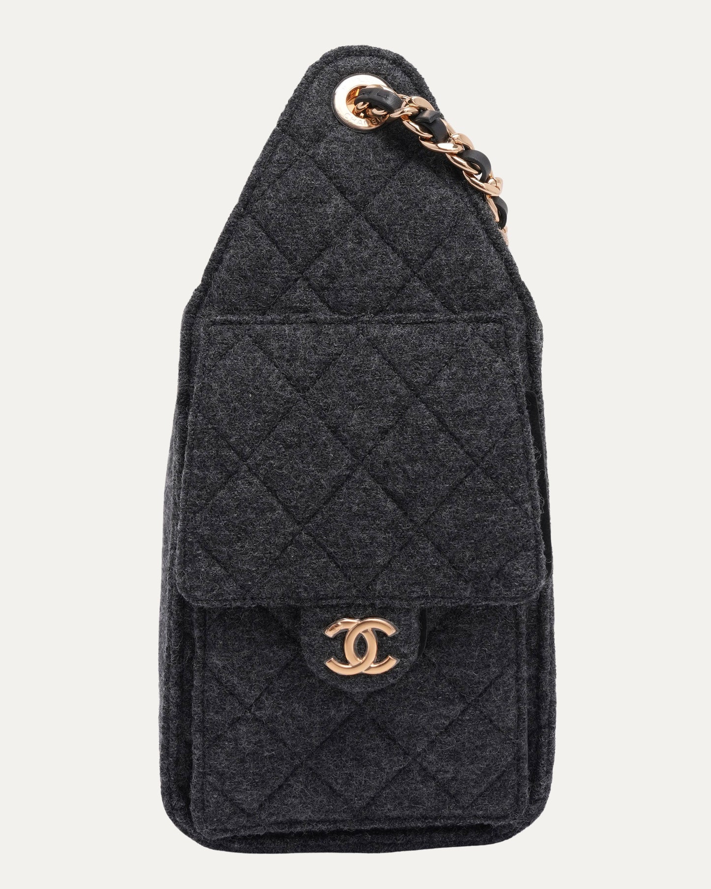 Felt Quilted Mini 25 Hobo Bag