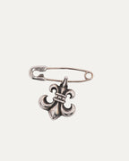 Safety Pin with Fleur Charm