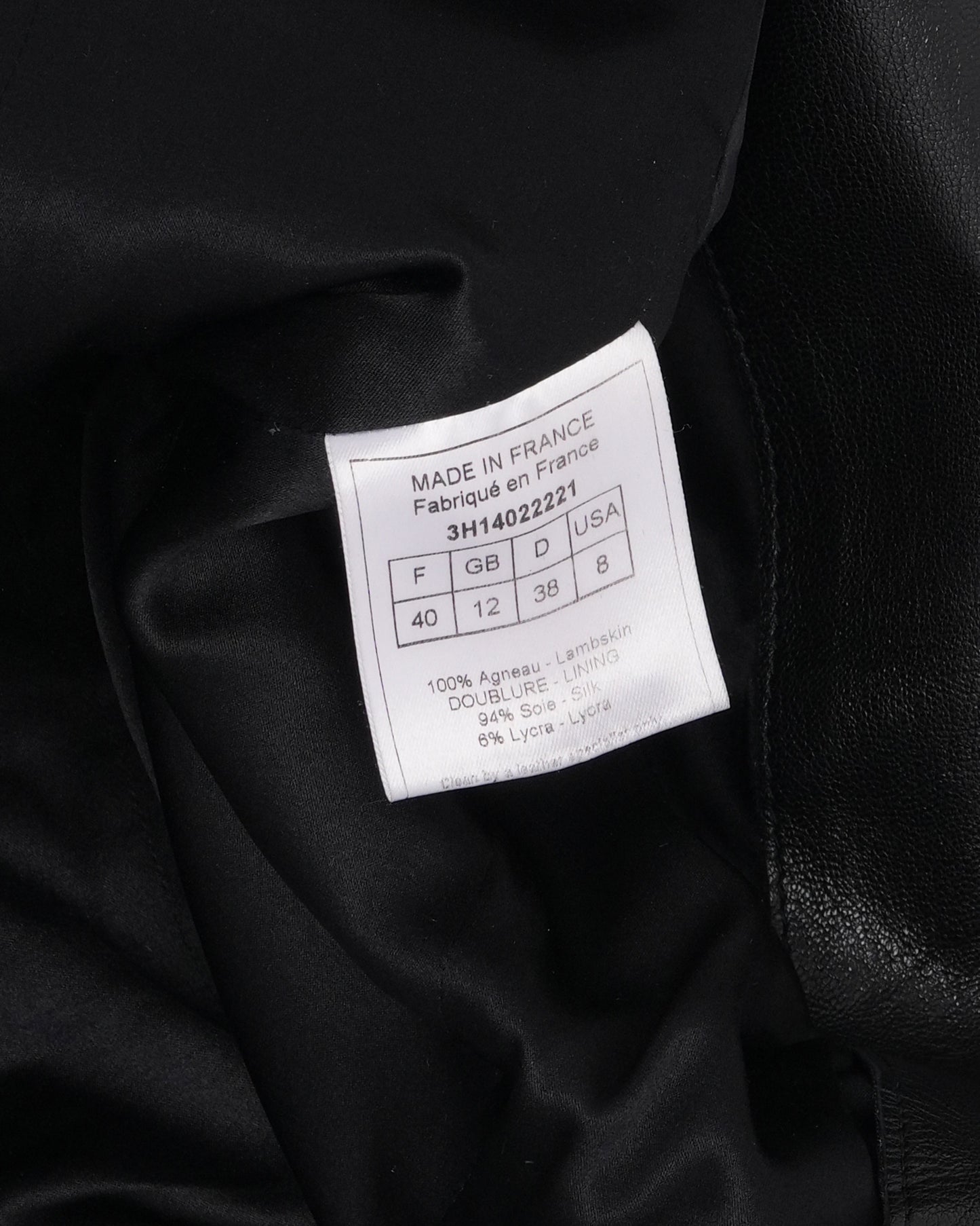 FW 2003 Leather Jacket