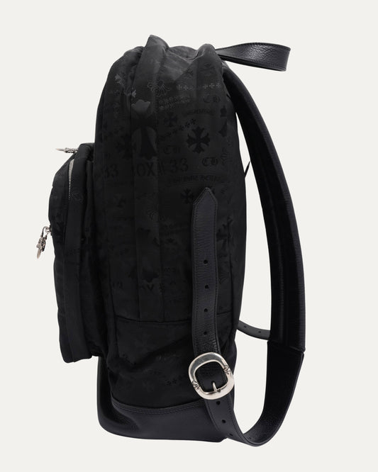 Nylon Stencil Monogram Seventh Grade Backpack