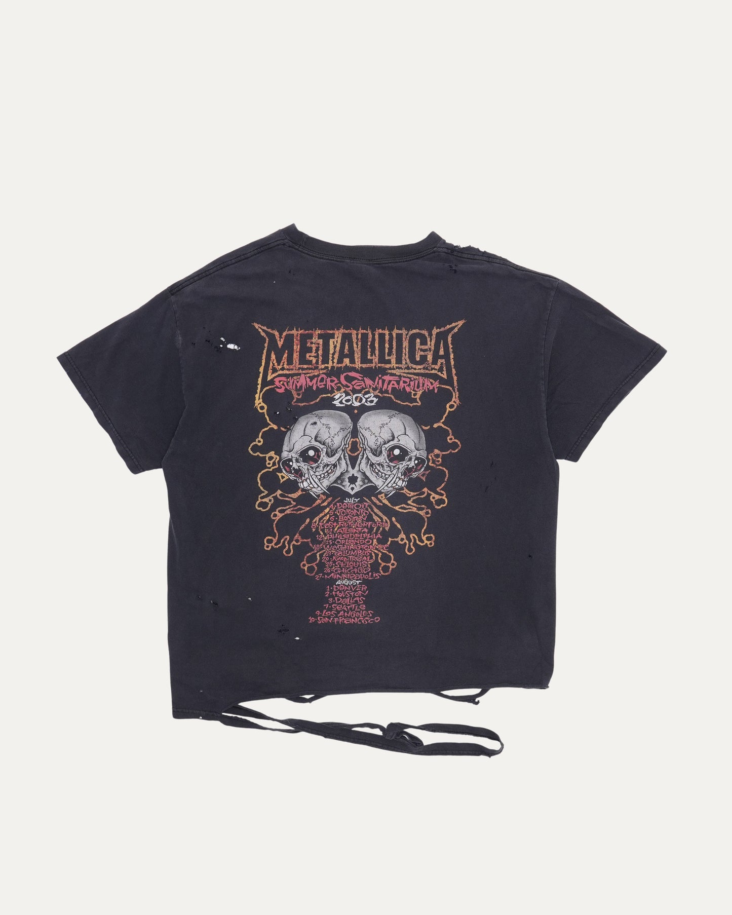 Metallica Summer Sanitarium 2003 T-Shirt