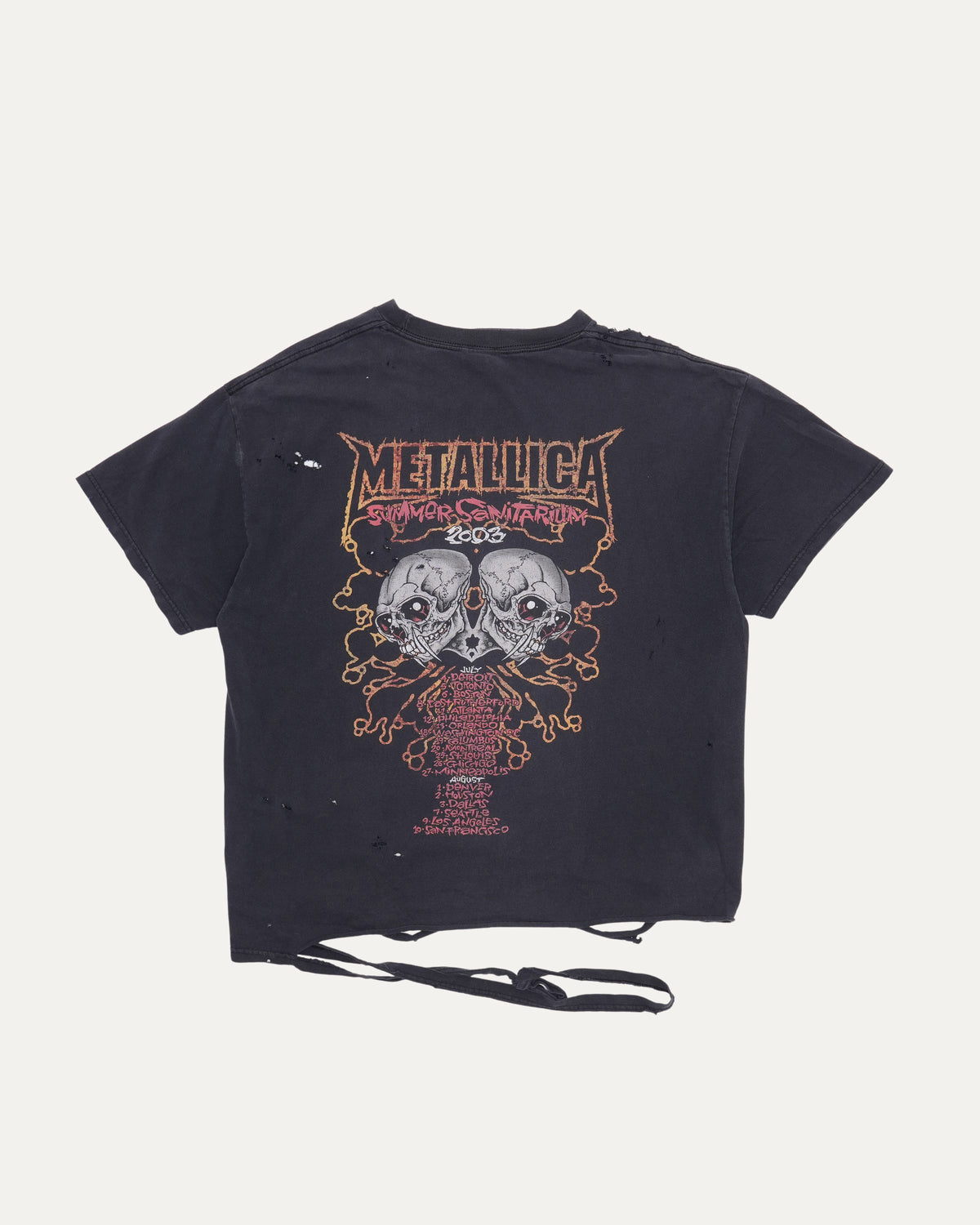 Metallica Summer Sanitarium 2003 T-Shirt