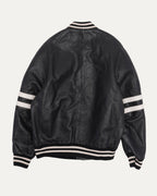 Leather Bomber Jacket