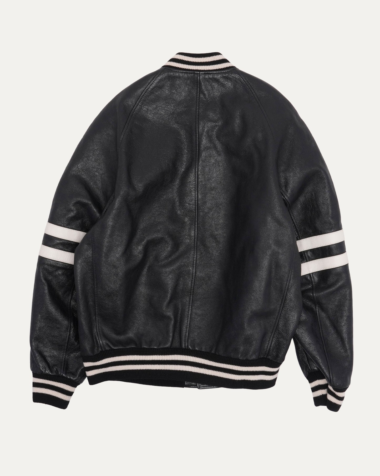 Leather Bomber Jacket