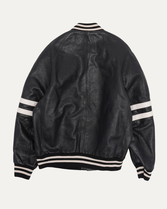 Leather Bomber Jacket