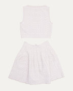 Lurex Jacquard Knit Set