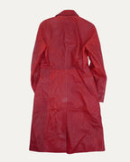 Leather Trench Coat