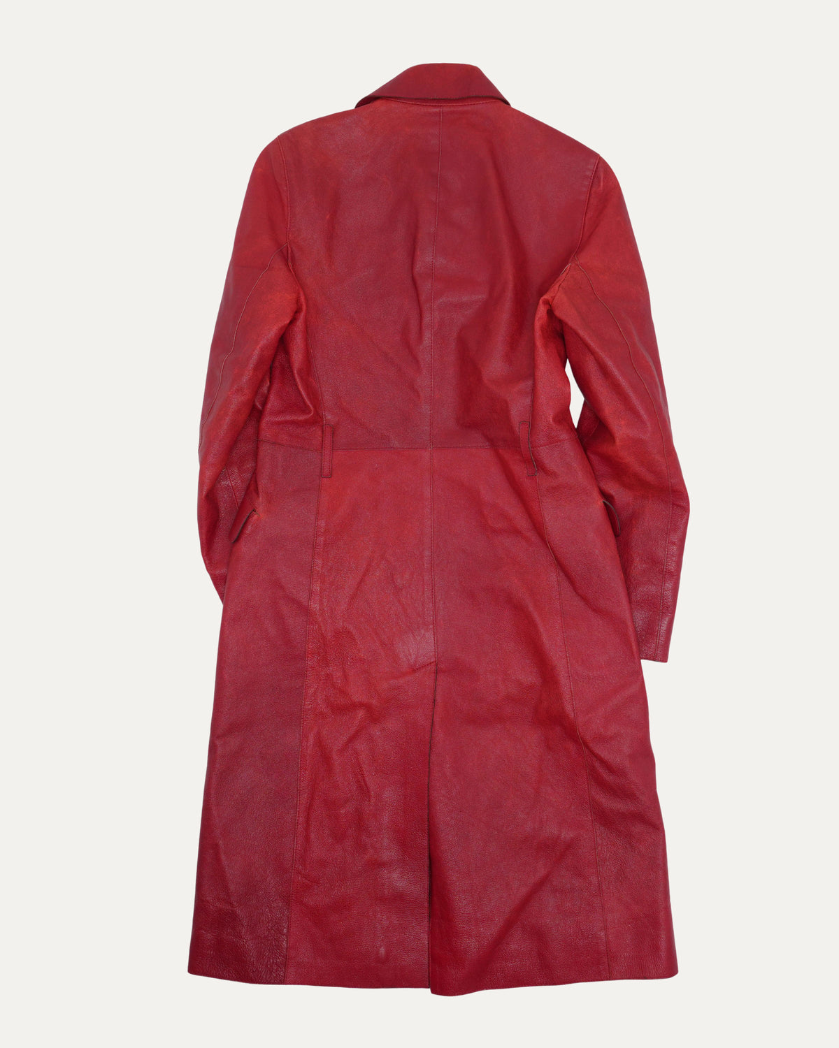 Leather Trench Coat
