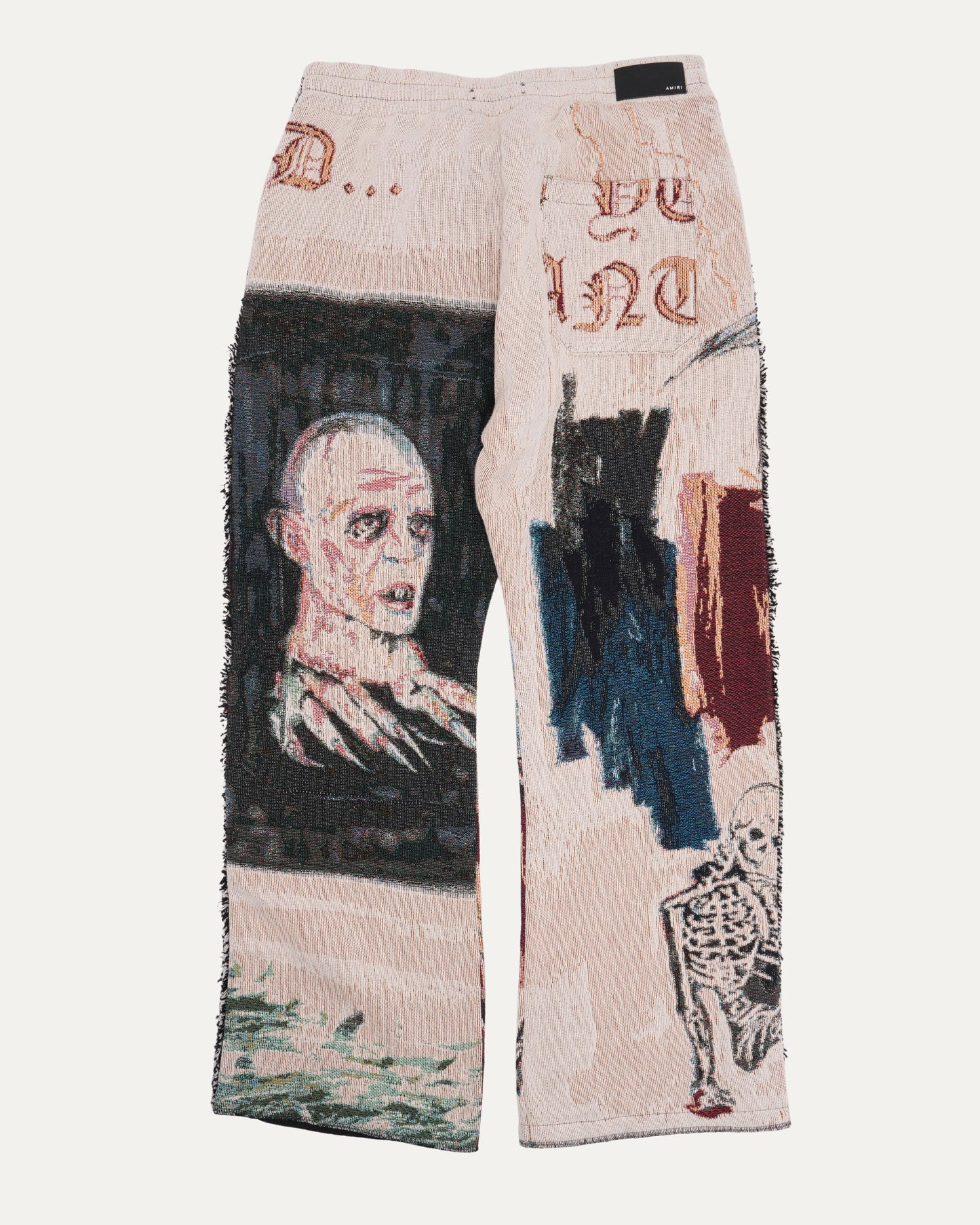 Wes Lang Tapestry Blood Sweatpants