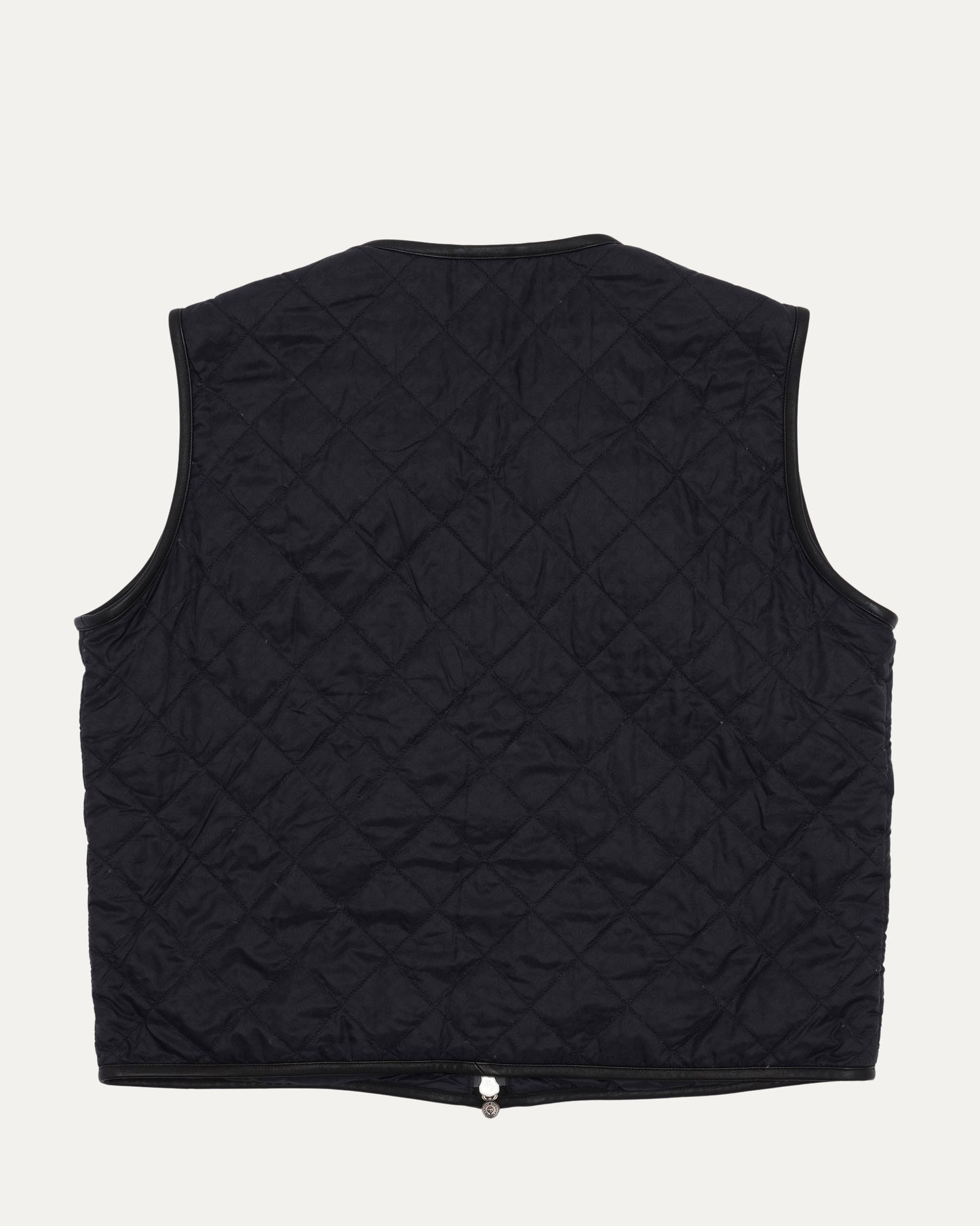 Signed Matty Boy Quilted Chomper Patch Vest
