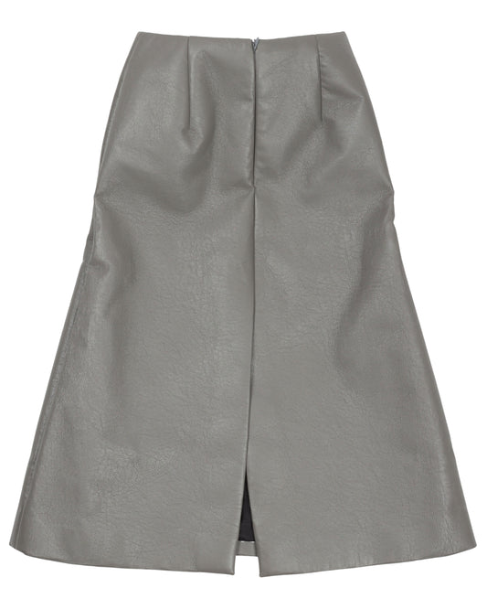 YE24 Faux Leather Skirt