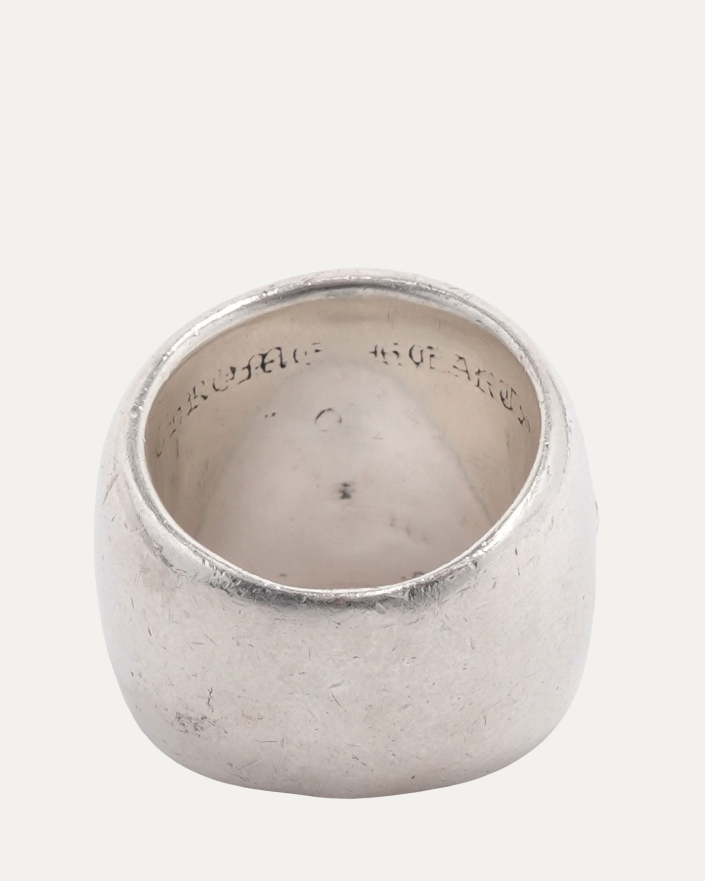 Oval Cross Ring