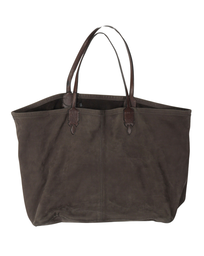 Suede Tote