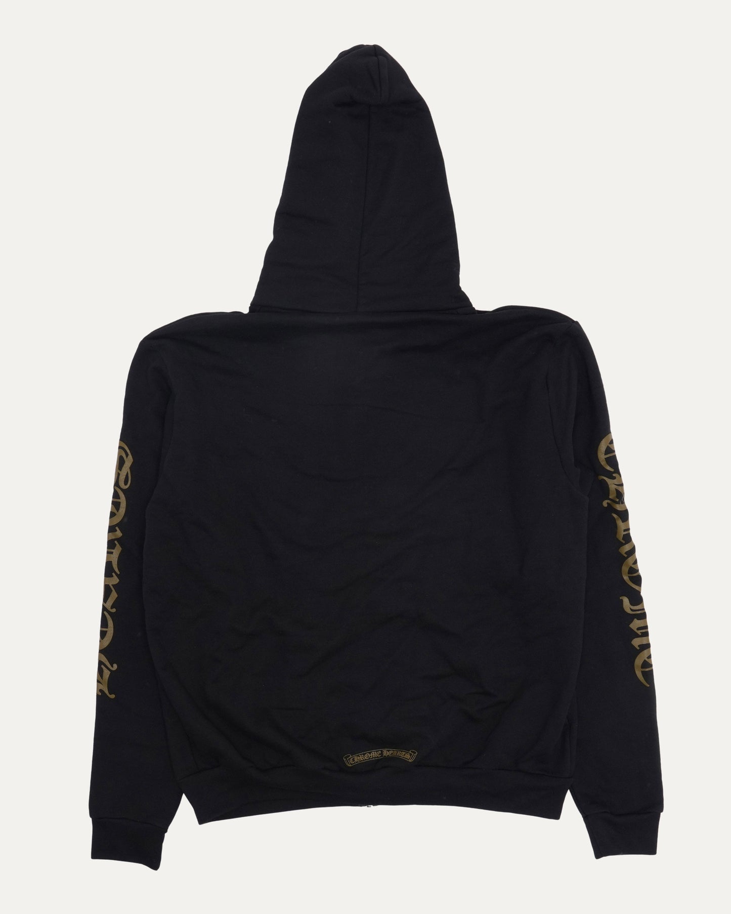 Vertical Logo Zip Up Hoodie