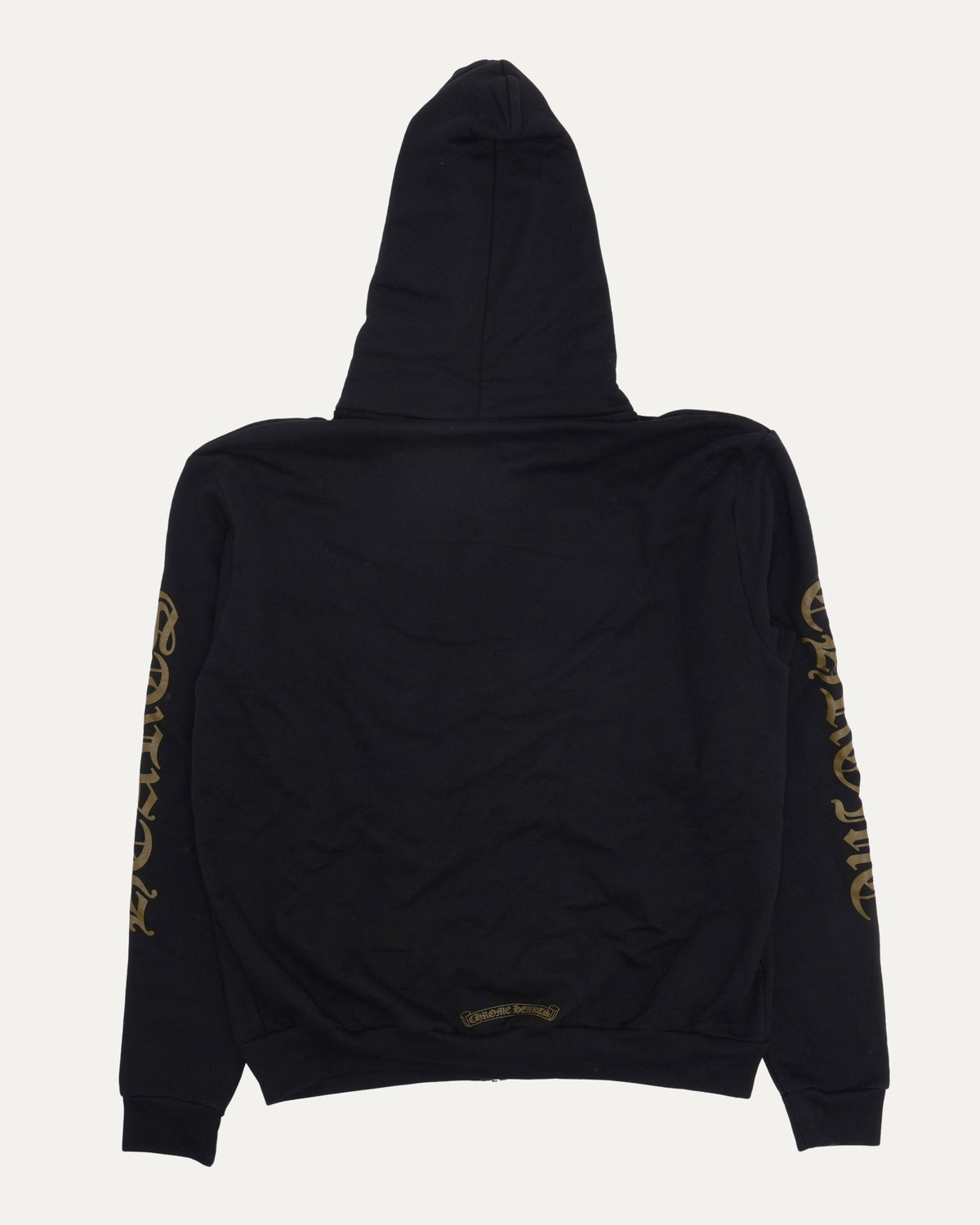 Vertical Logo Zip Up Hoodie