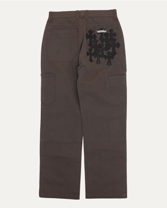 Cross Patch Carpenter Pants