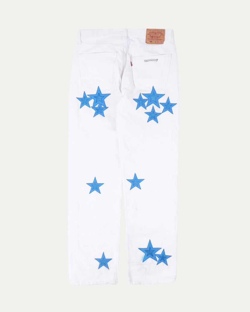 Star Patch Levi's Jeans