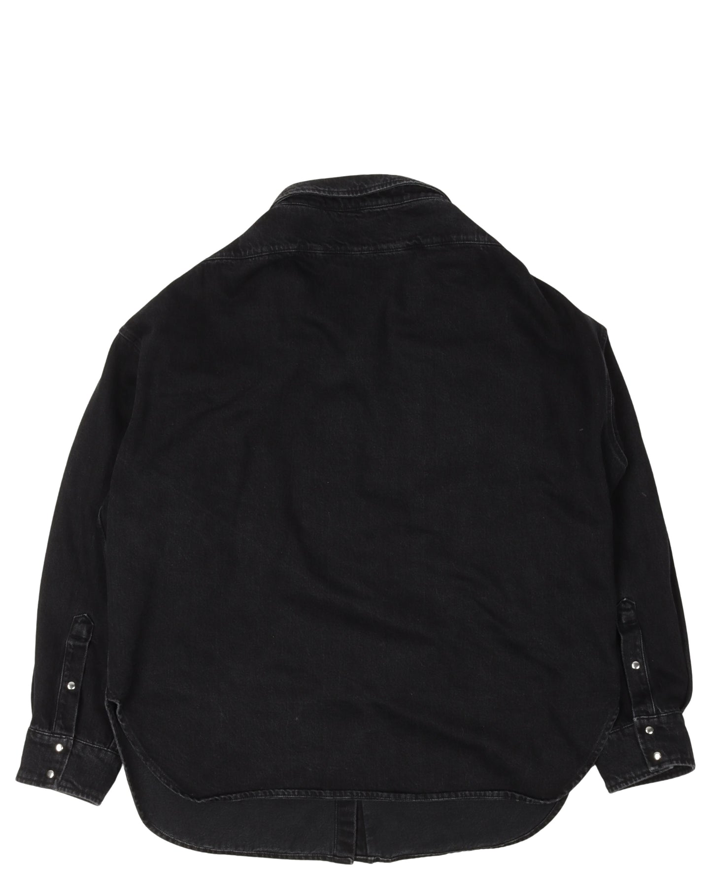 Drop Shoulder Denim Shirt