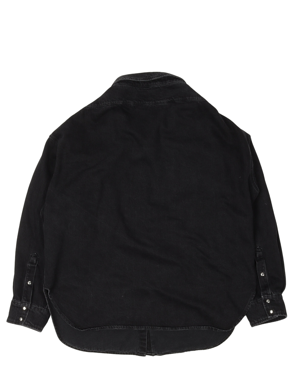 Drop Shoulder Denim Shirt