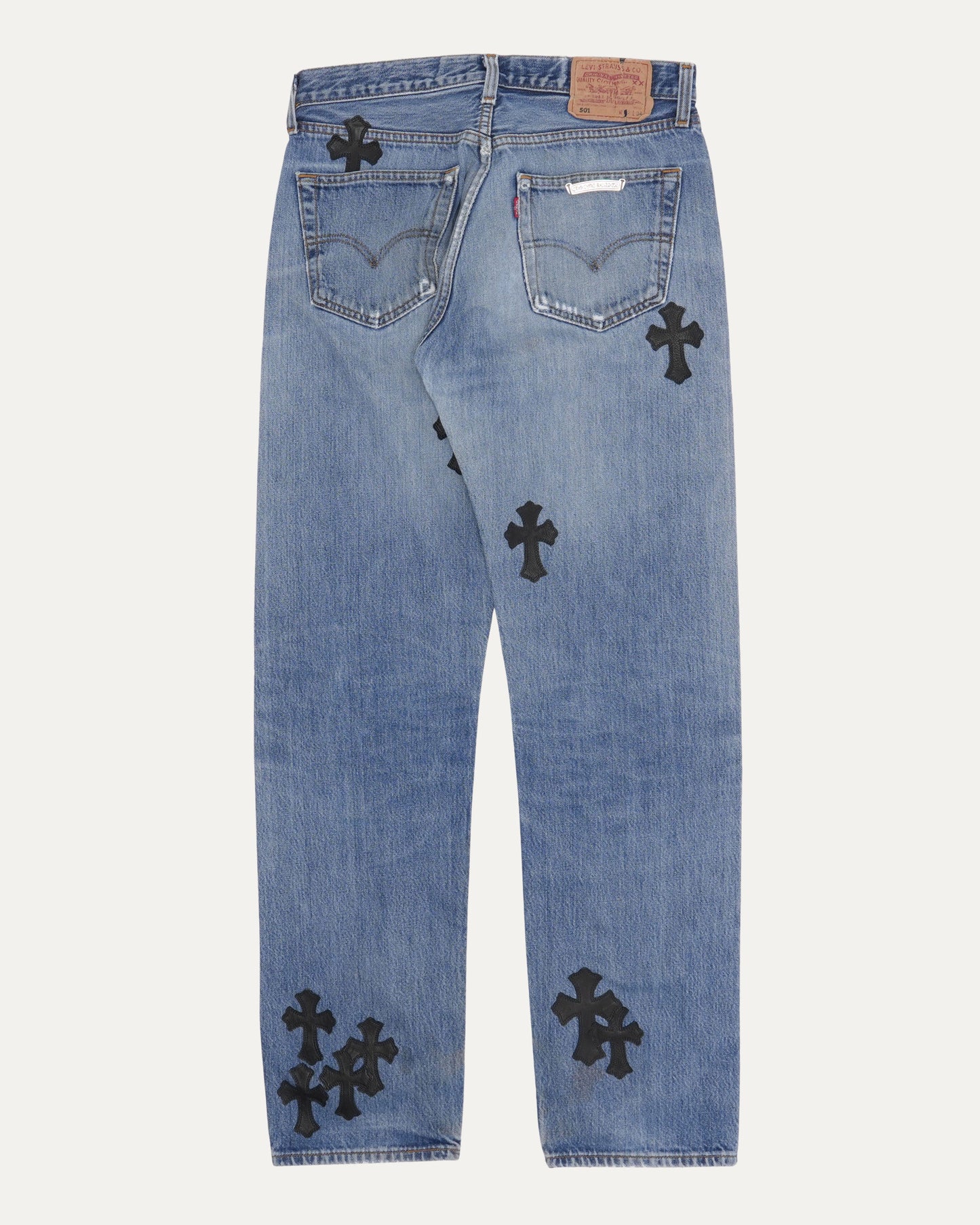 Levi's 501 Cross Patch Jeans