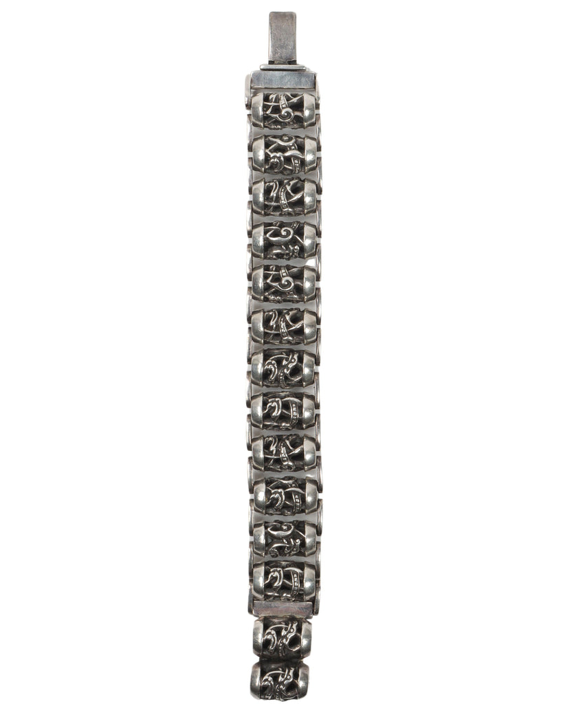 Silver Roller Bracelet
