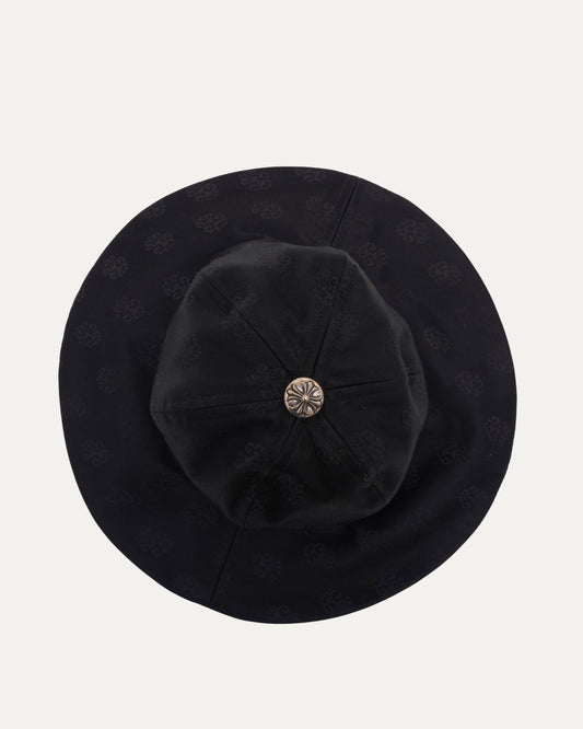 Monogram Silk Sun Hat