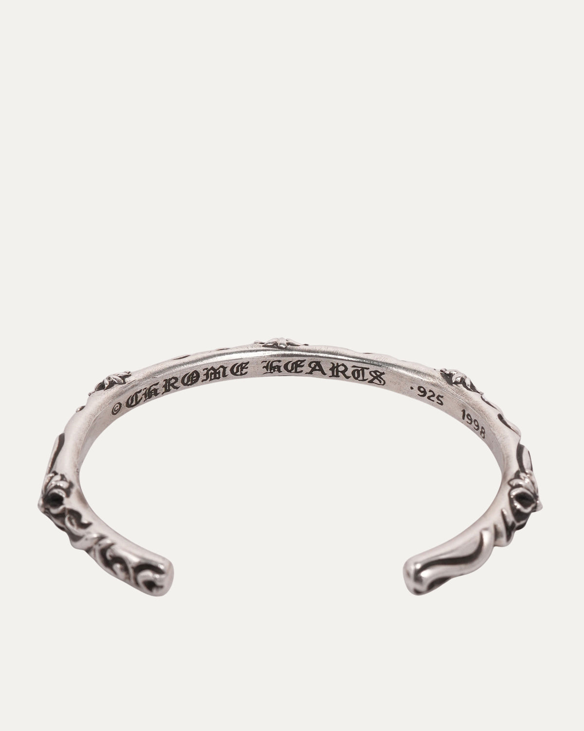 Scroll Plus Cross Bangle