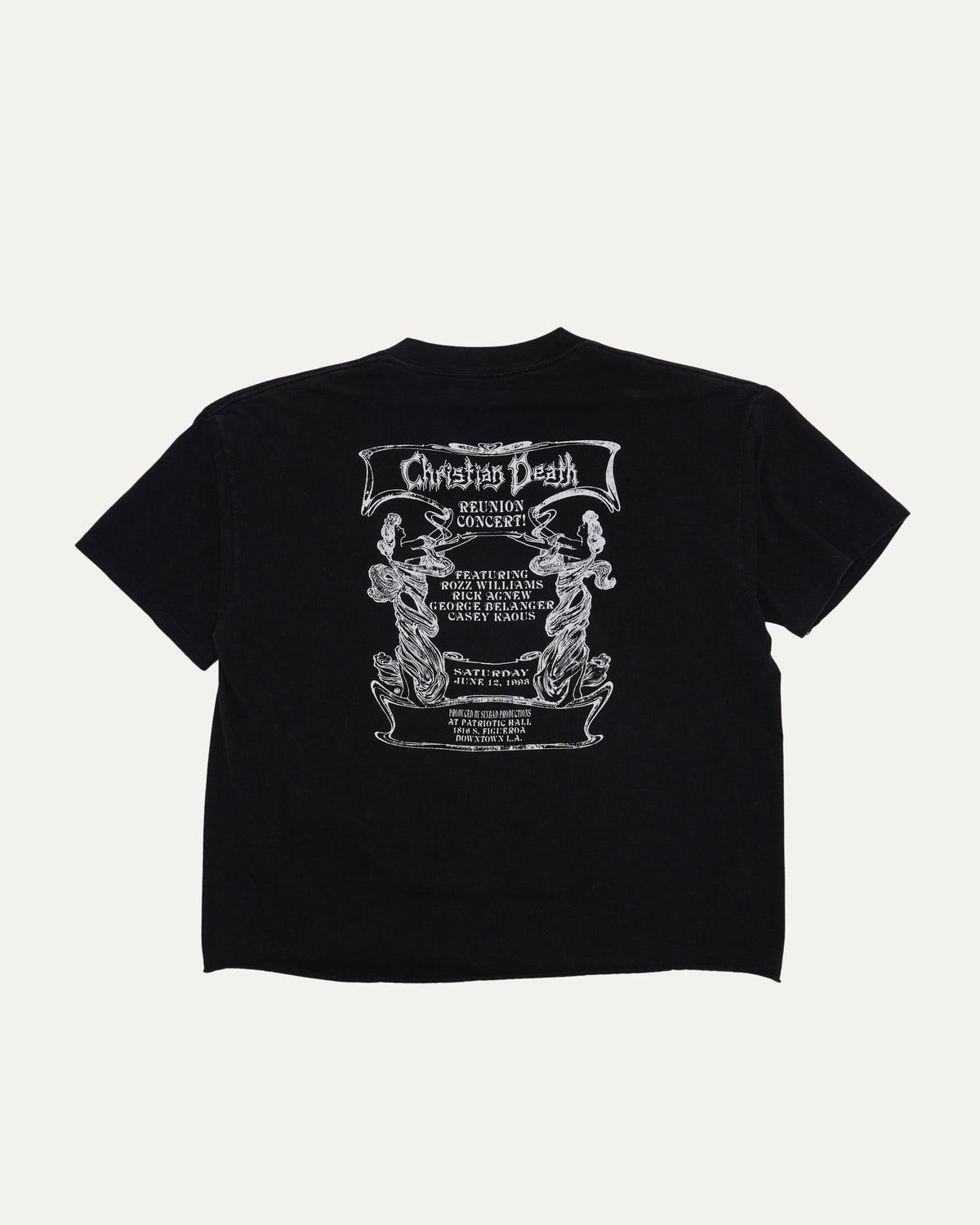 Christian Death 1993 Reunion Concert T-Shirt