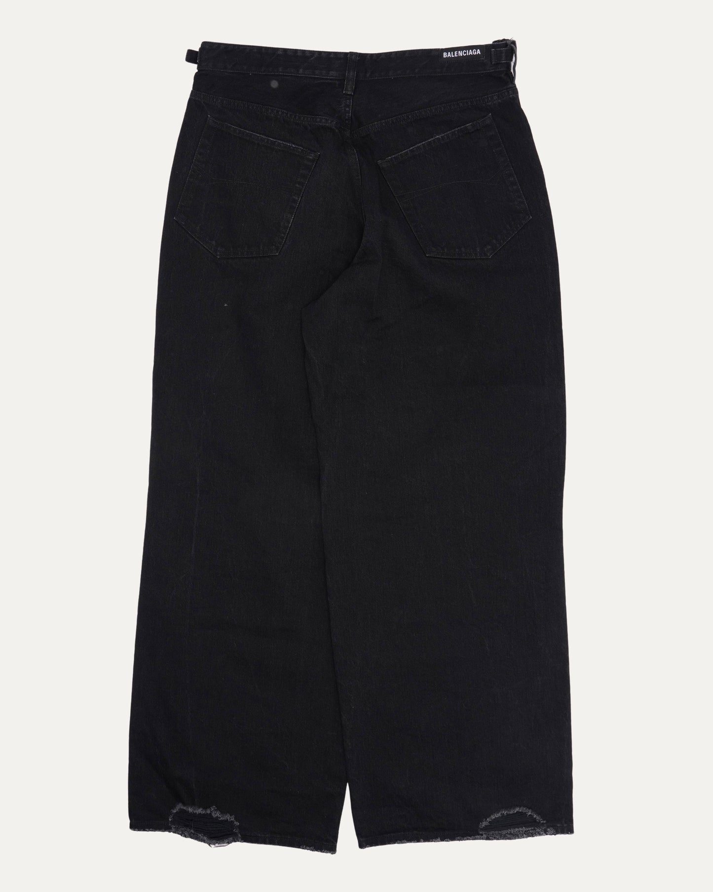 Paneled Cargo Jeans