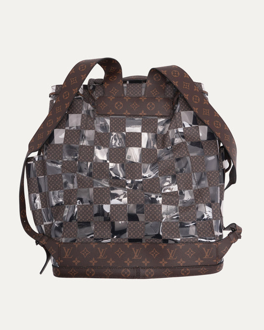 PVC Damier Monogram Christopher Backpack