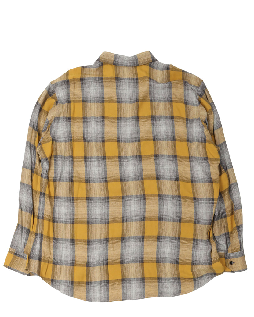 SS21 Checked Flannel Shirt