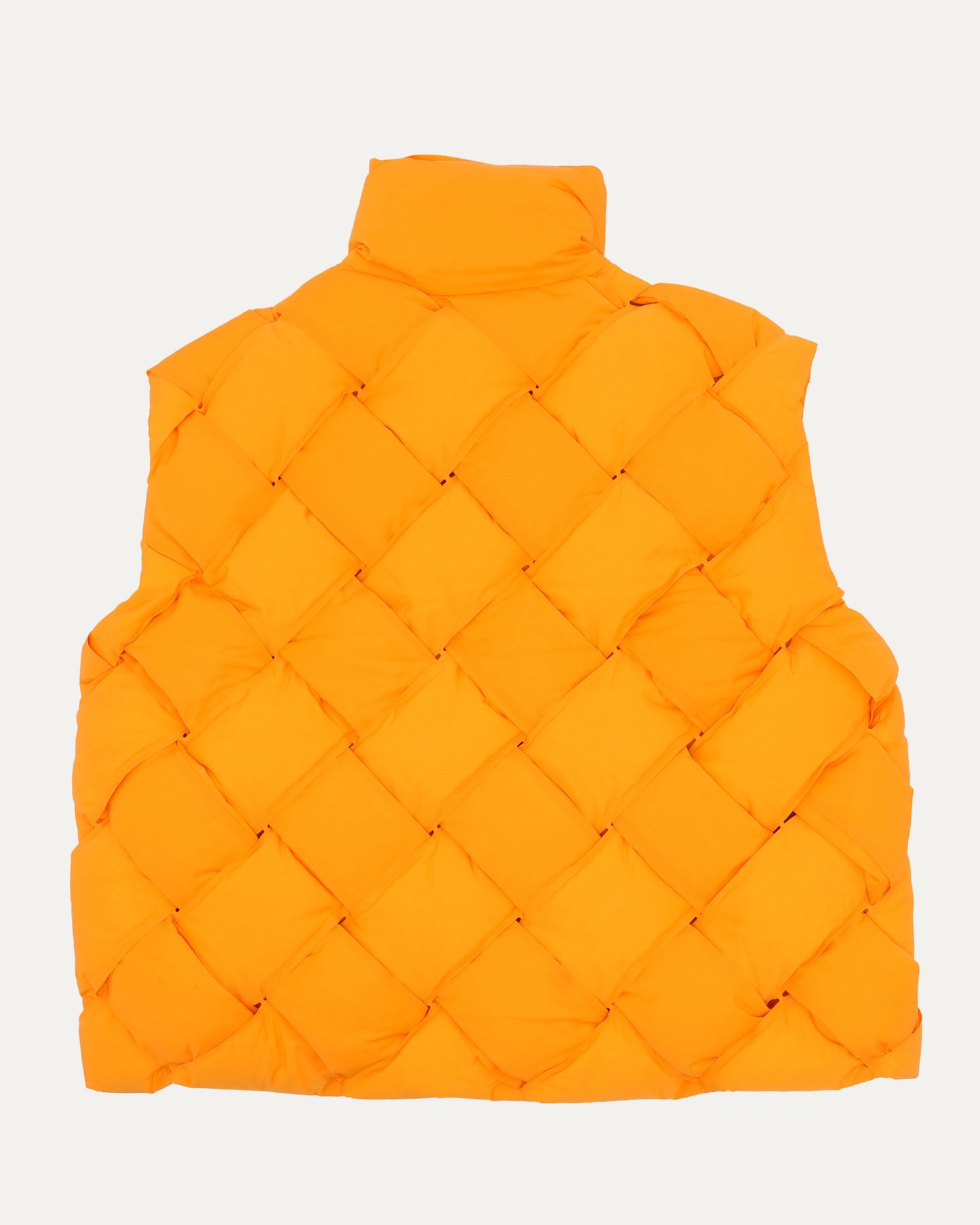 Nylon Intrecciato Puffer Vest