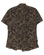 Dotted Camo Button Up Shirt