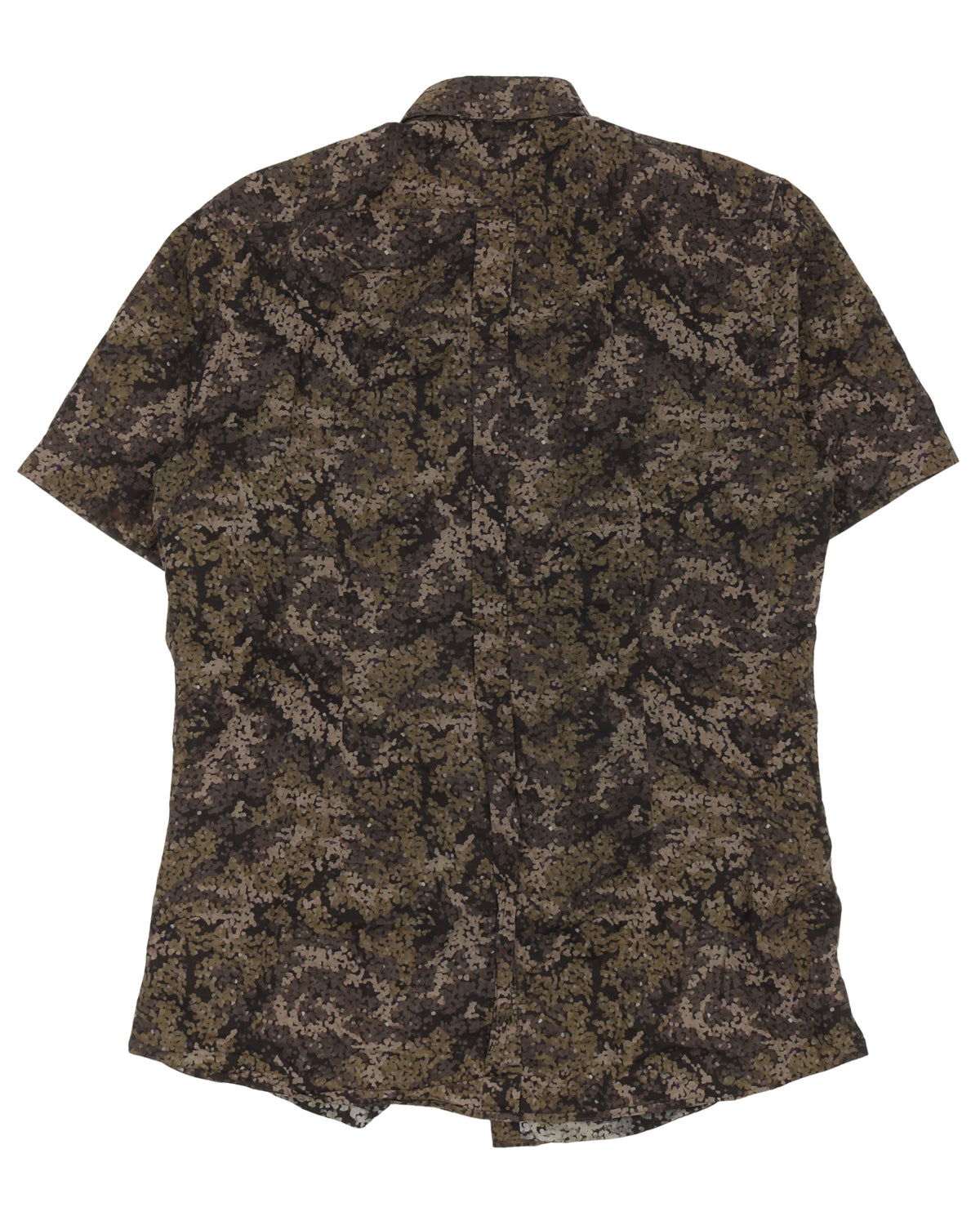 Dotted Camo Button Up Shirt