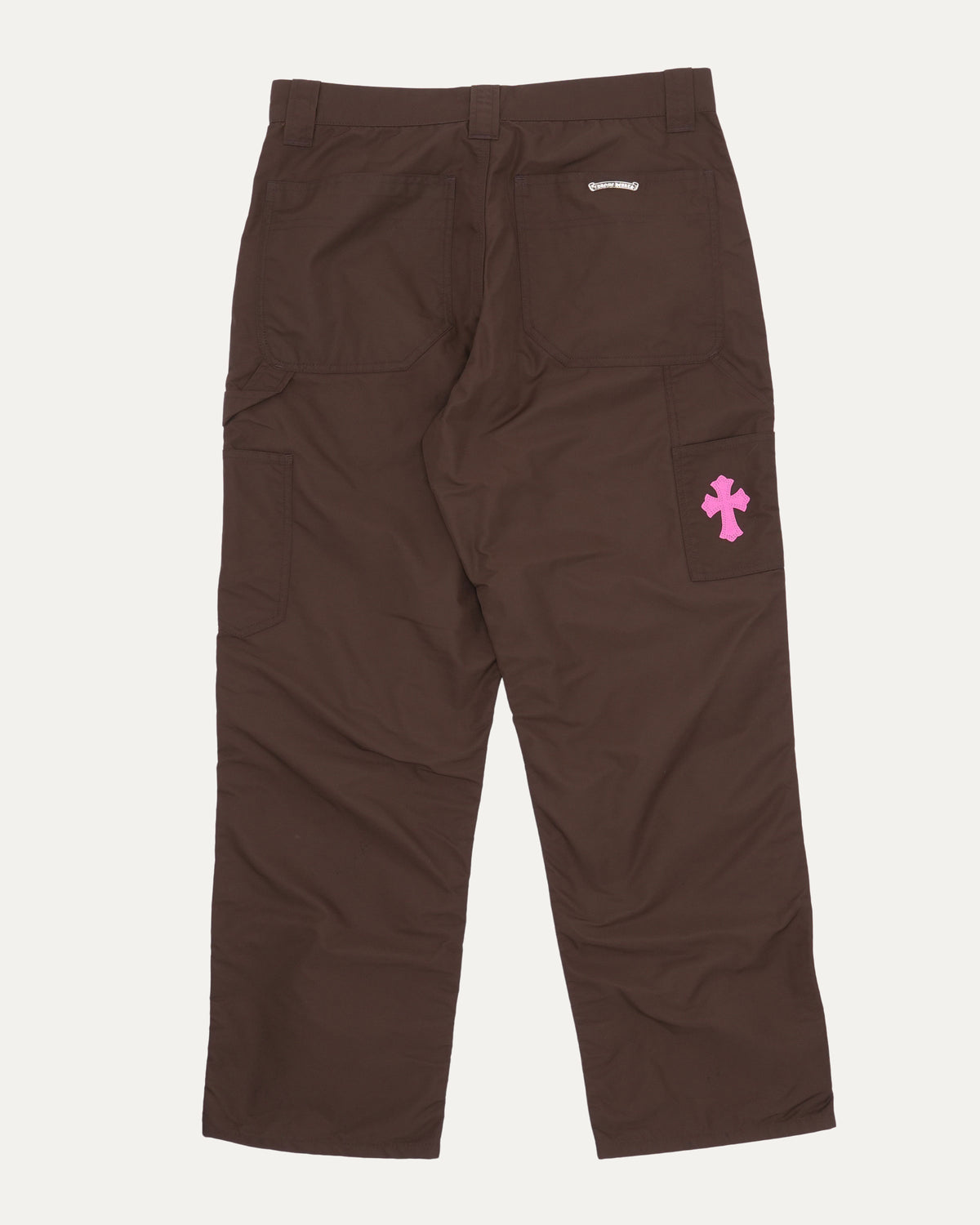 Nylon and Leather Double Knee Pants