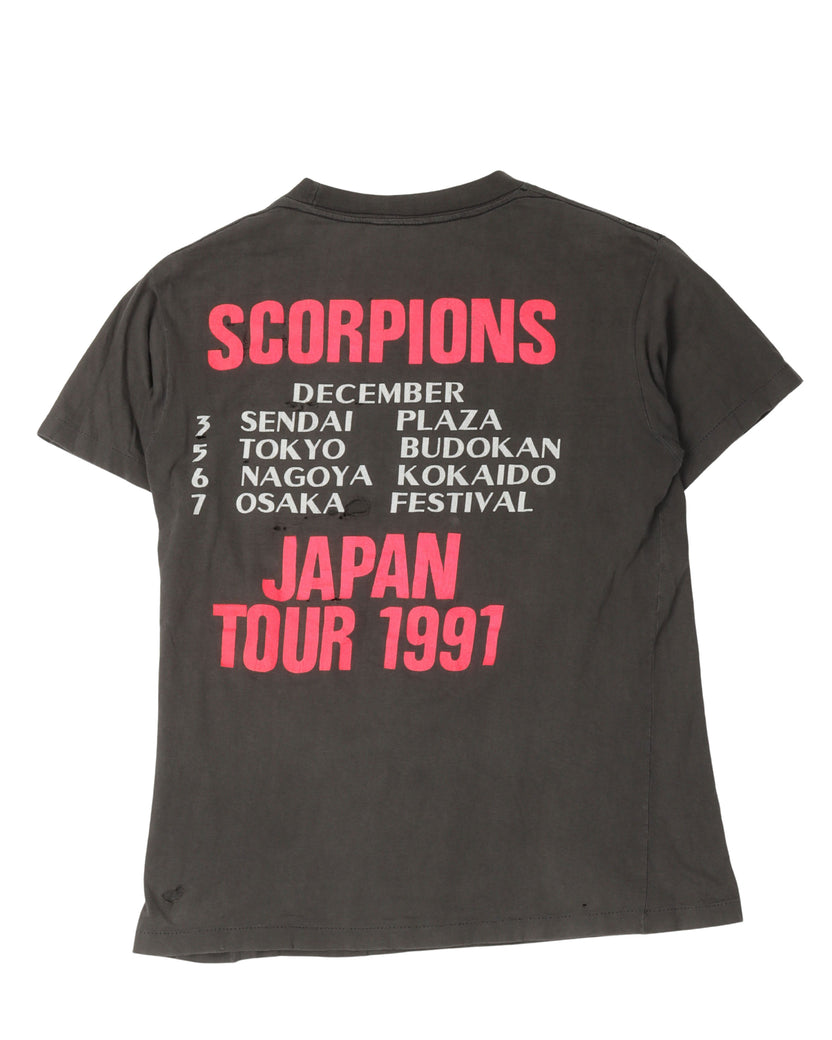 Black Scorpions 1991 Japan Tour T-Shirt