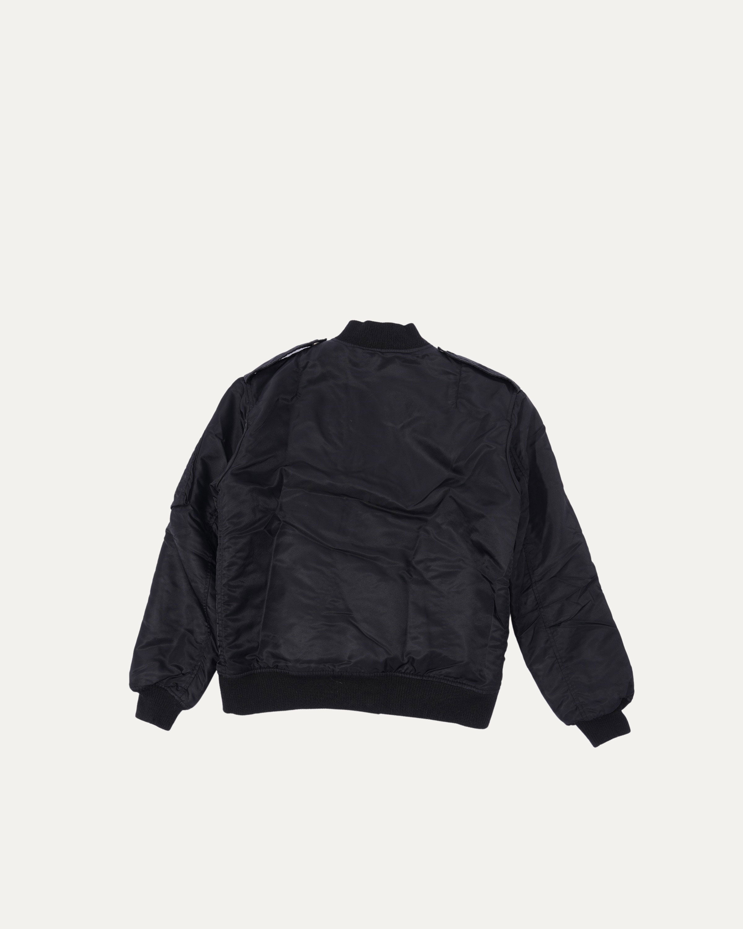 Nylon Bomber Jacket