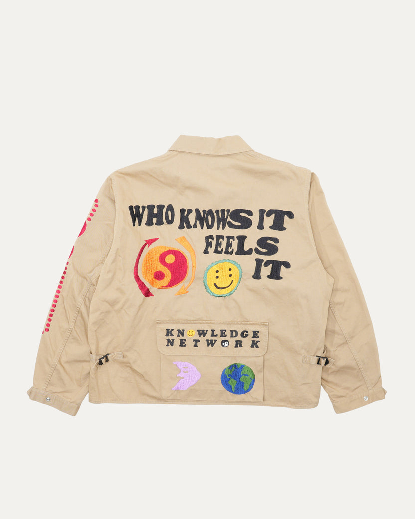 Embroidered Knowledge Jacket