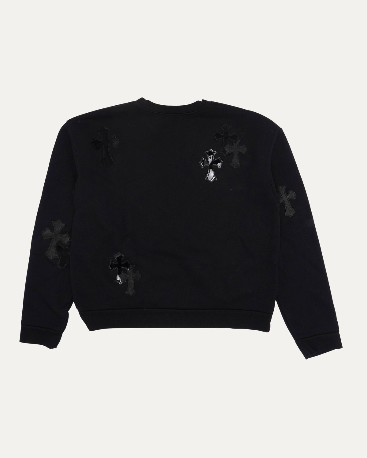 Paper Jam Cross Patch Crewneck Sweatshirt