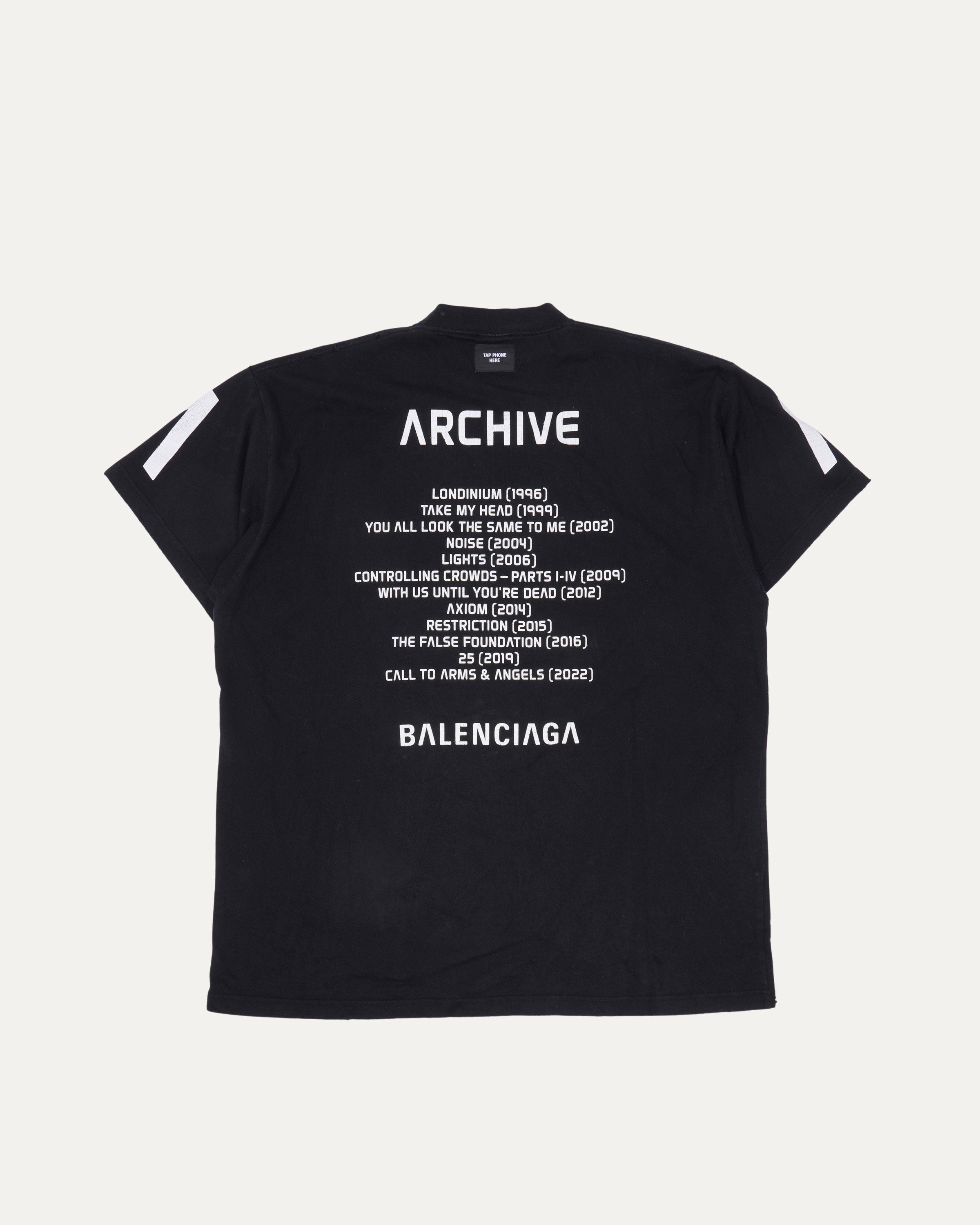 Balenciaga Archive Series Connected Oversized T Shirt