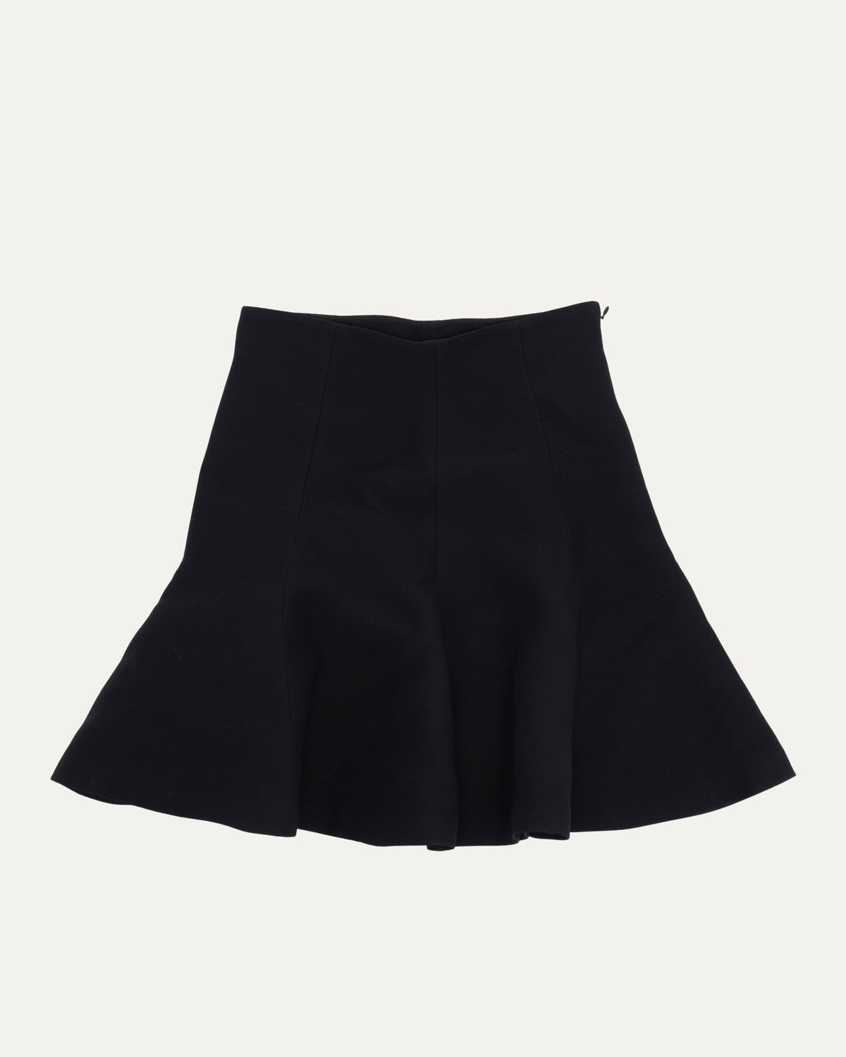 Wool Ruffle Skirt