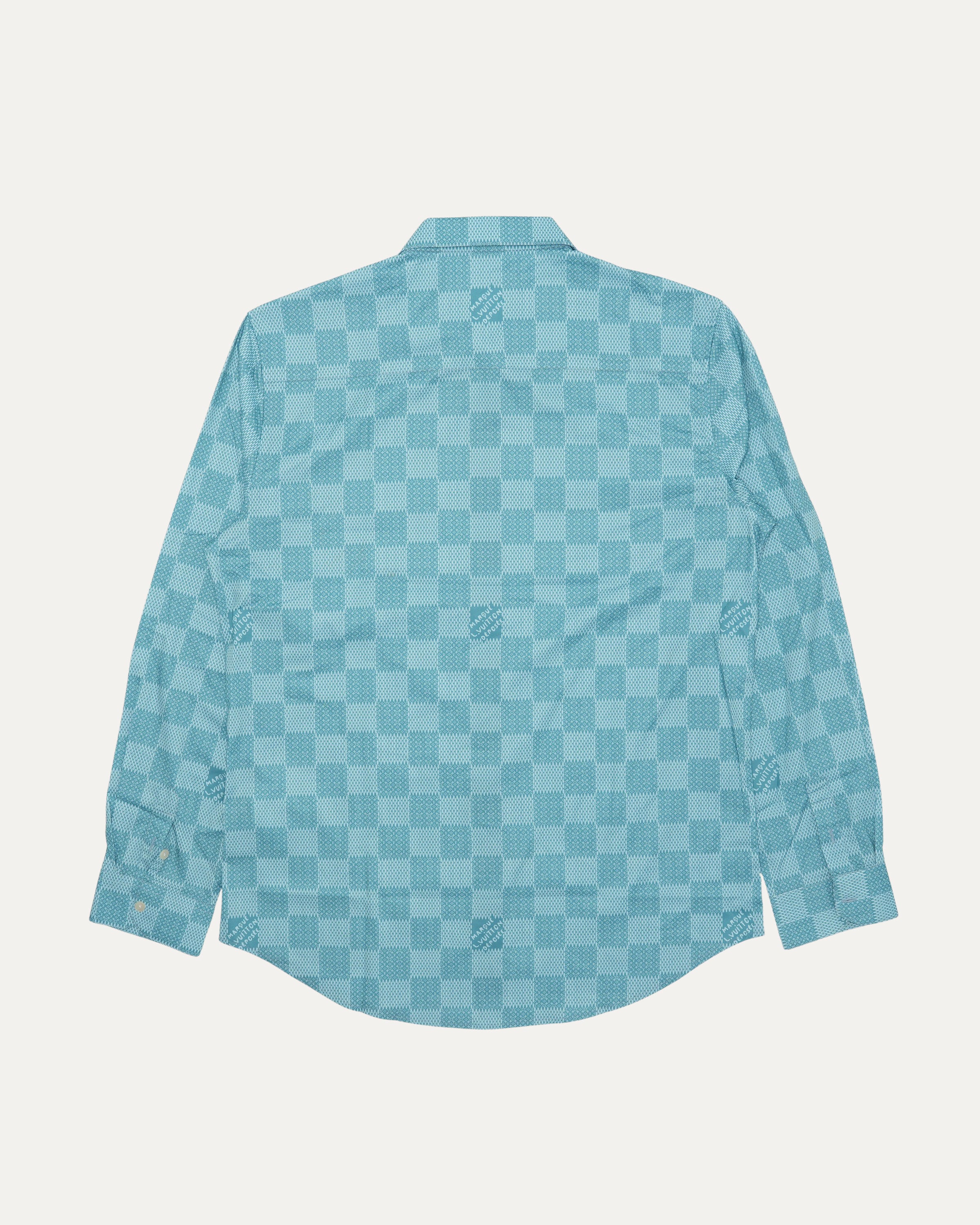 Damier Silk Shirt