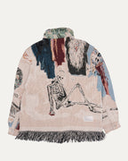 Wes Lang Tapestry Blood Shirt Jacket