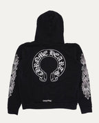 Horseshoe Logo Zip Up Hoodie
