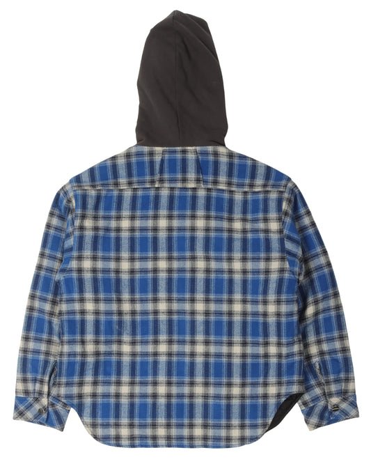 Hooded Flannel Shirt