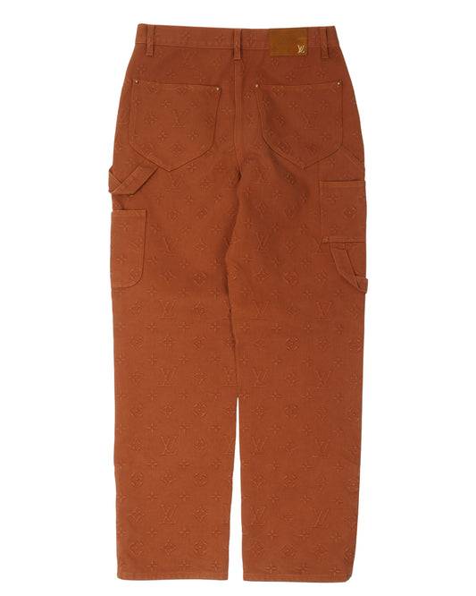 Monogram Double Knee Carpenter Pants