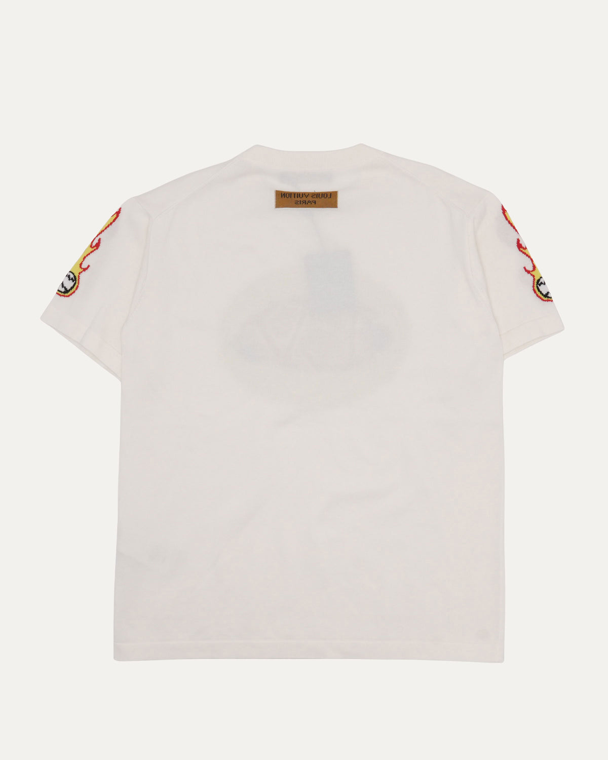 Intarsia Knit Baseball T-Shirt