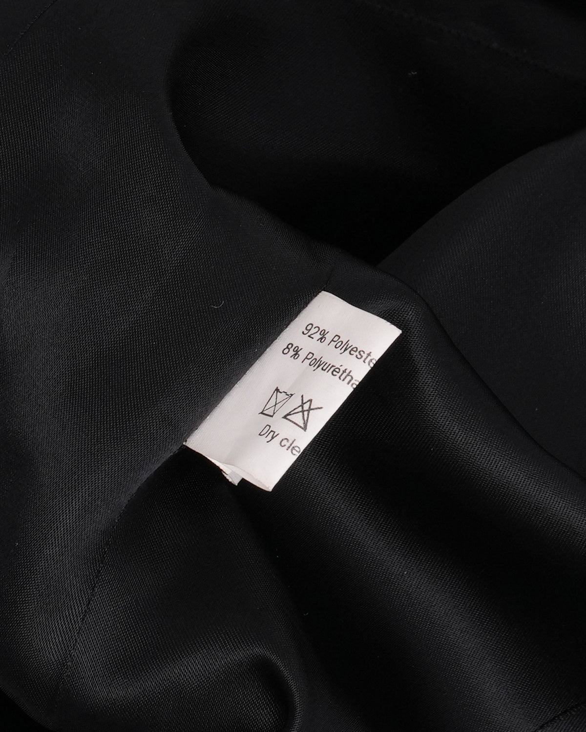 1990s Faux Fur Trimmed Nylon Trench Coat